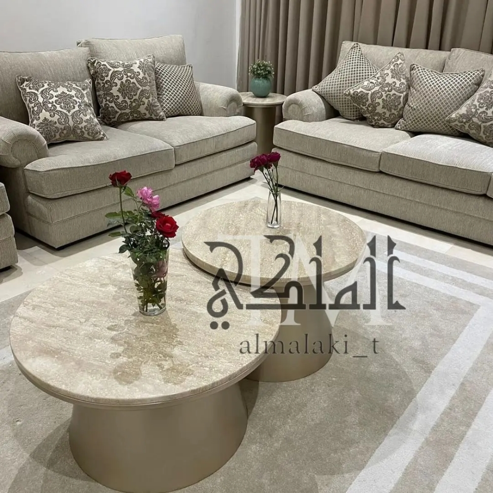 طاولات وكراسي حديد مشغول - 1