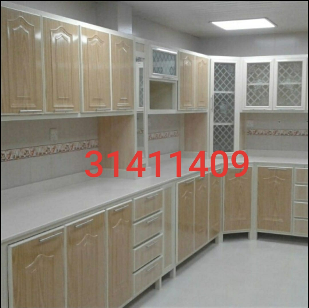 تفصيل مطابخ المنيوم ابواب وشباب - 7