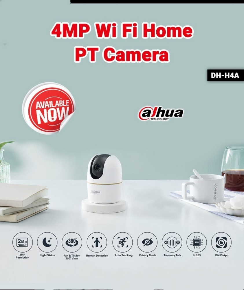Dahua Home Security Camera 4 mega - 1