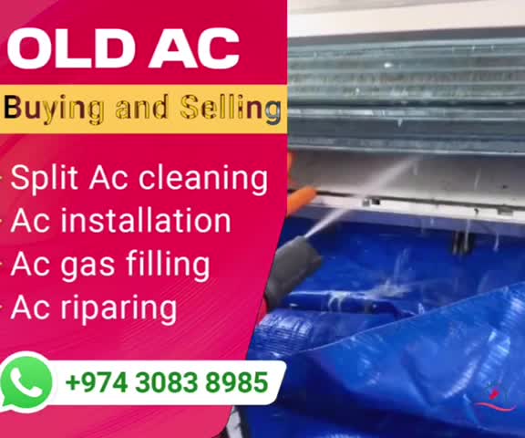 old ac riparing and service - 1