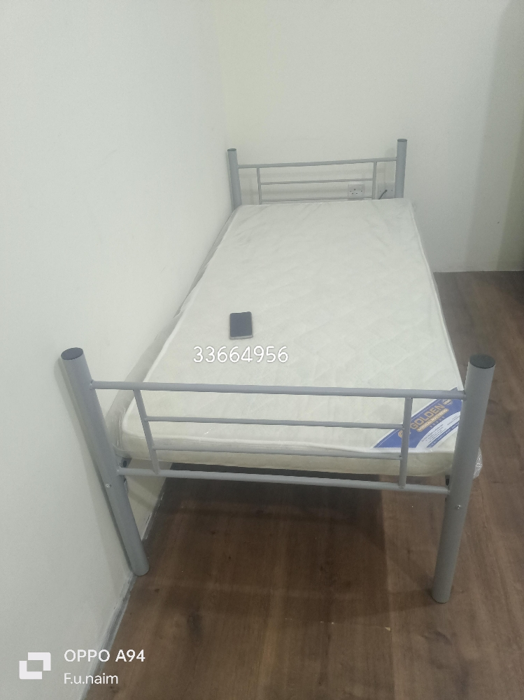 New silver single bed frame - 2