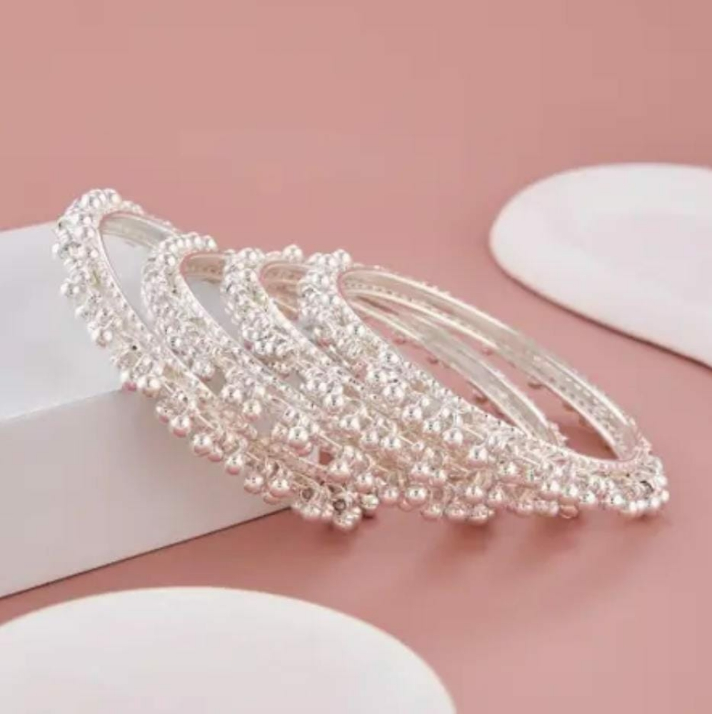 Beautiful silver plated bangles - 2