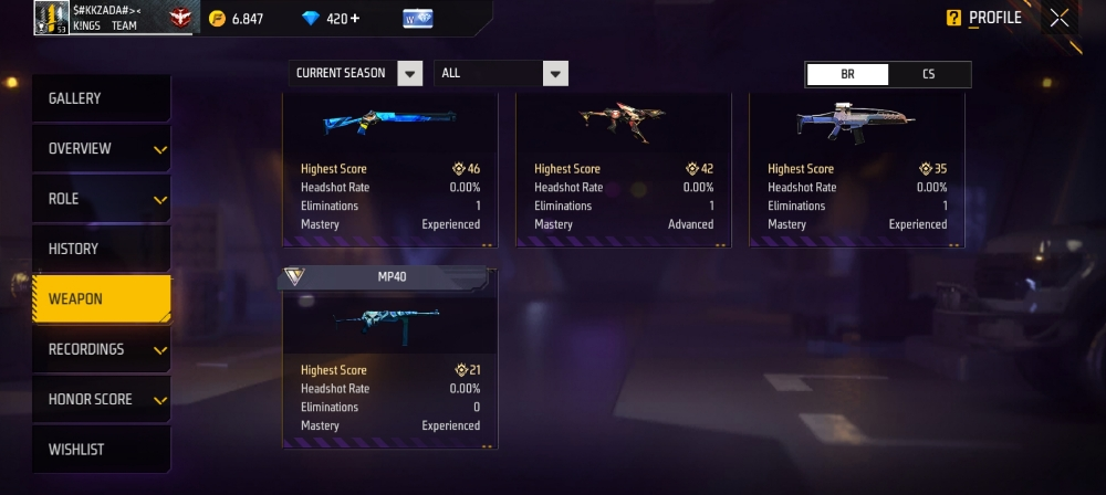 free fire account for sale - 10