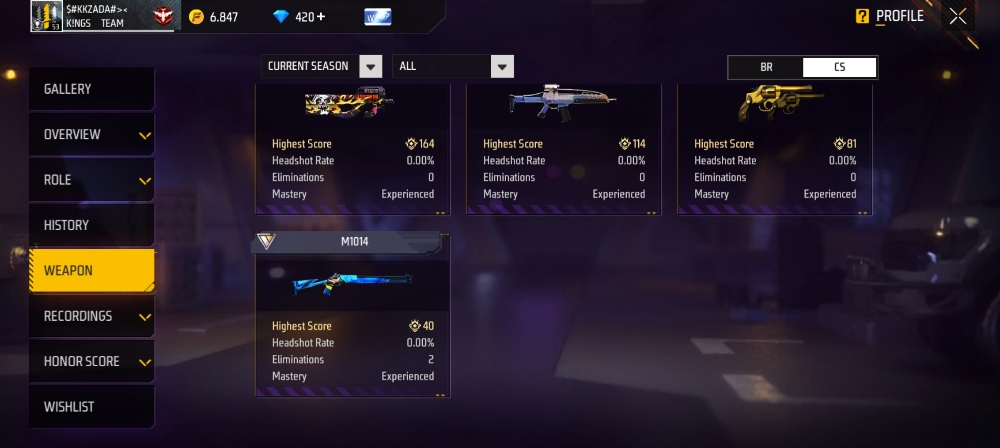 free fire account for sale - 7