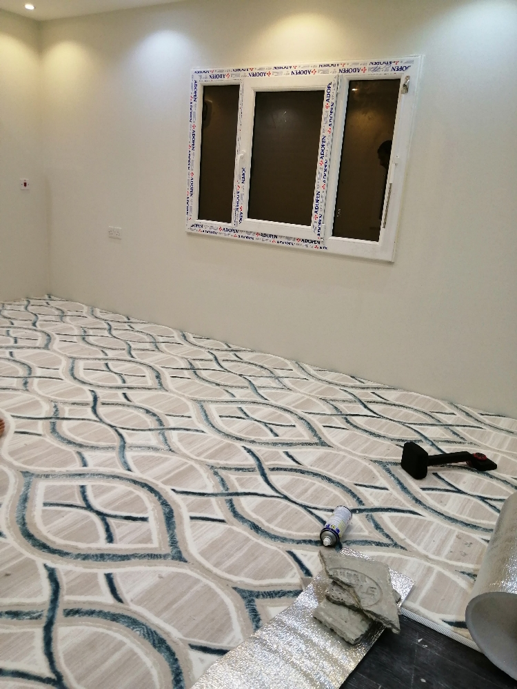 باركيا، ورق حائط كاربات، ستائر، ع - 10