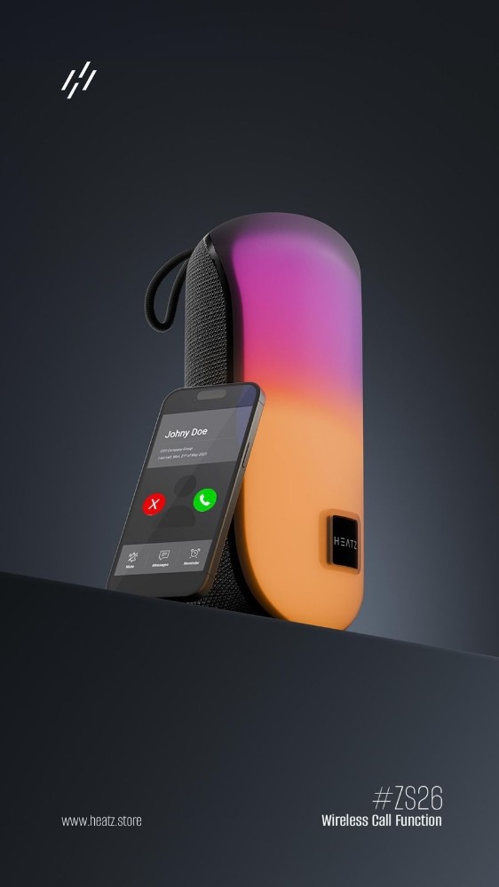 Bluetooth Speaker with RGB lights - 2