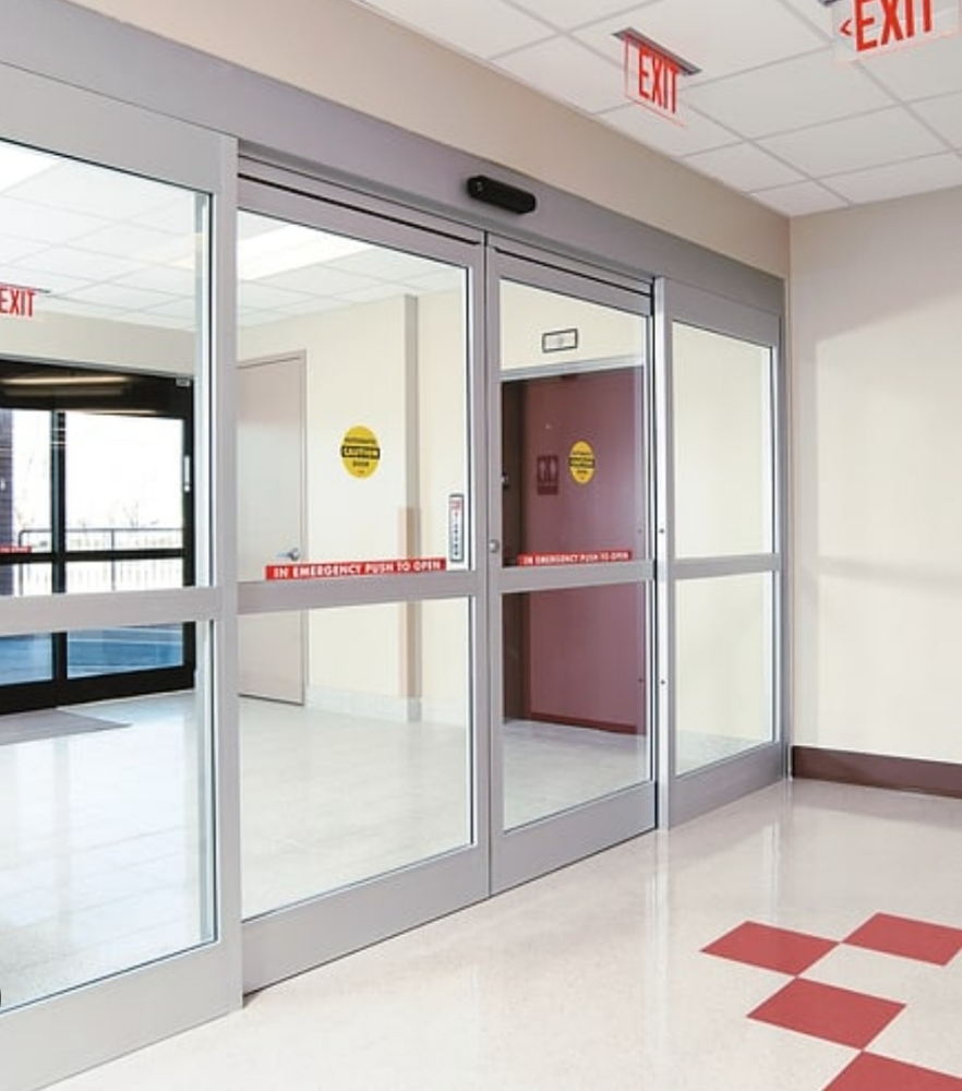 MAINTENANCE OF GLASS DOOR - 2