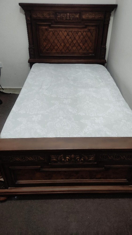 Bed with medicated Mattress - 2