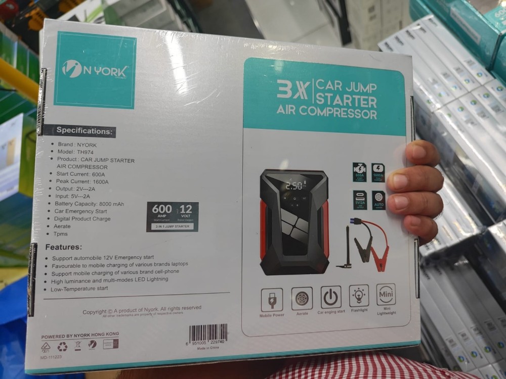Air Compressor + Jump Starter - 2