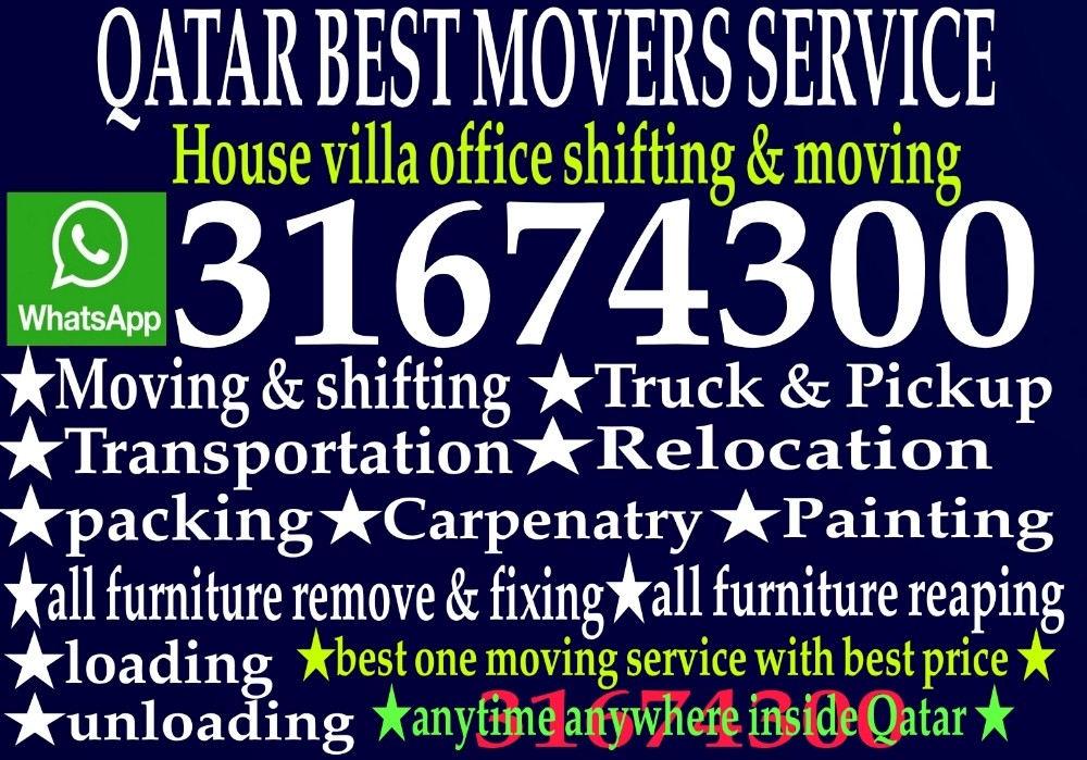 Qatar best moving shifting servic - 6