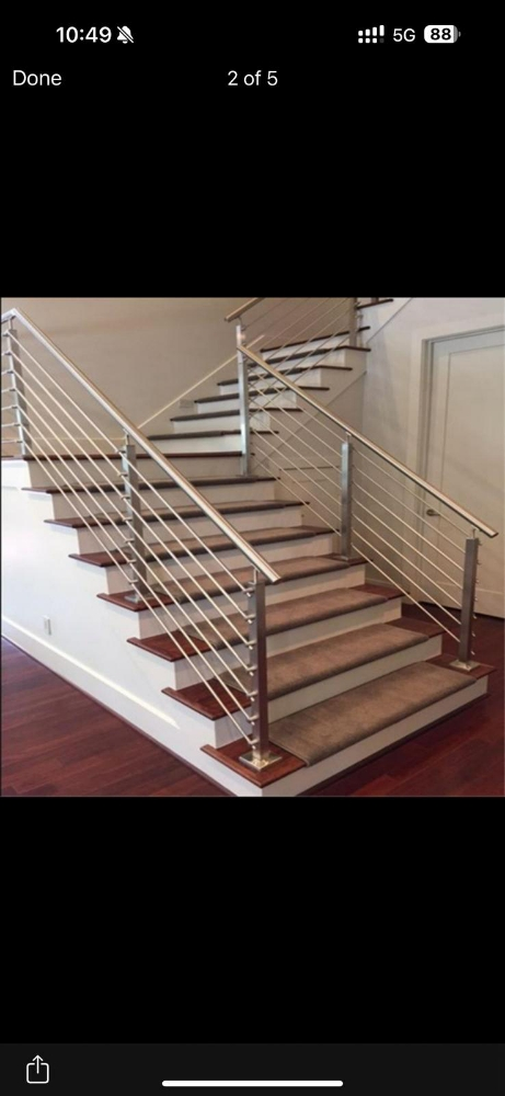 Stainless steel railing - 1