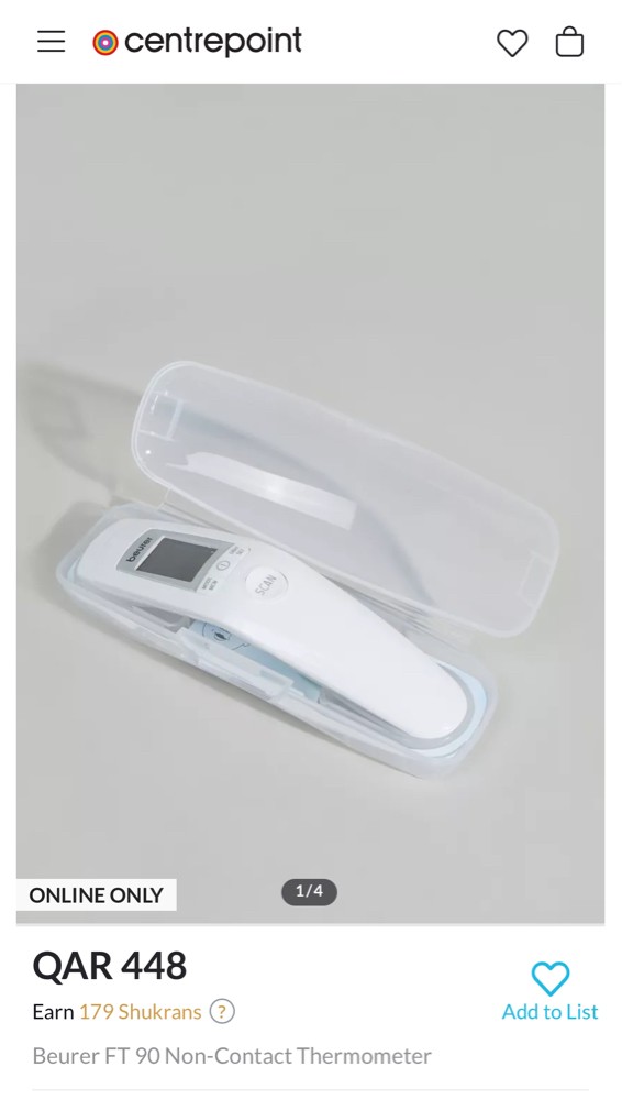 Beurer FT 90 Thermometer - 2
