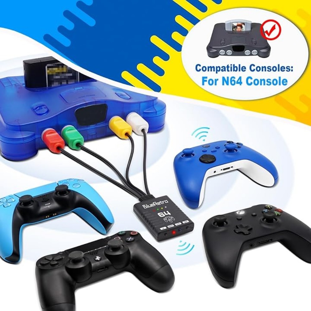 N64 Wireless Controller Adapter - 1