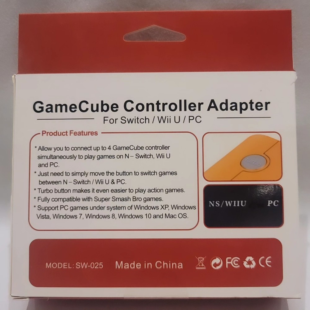 Gamecube Adapter for Wii U Switch - 2