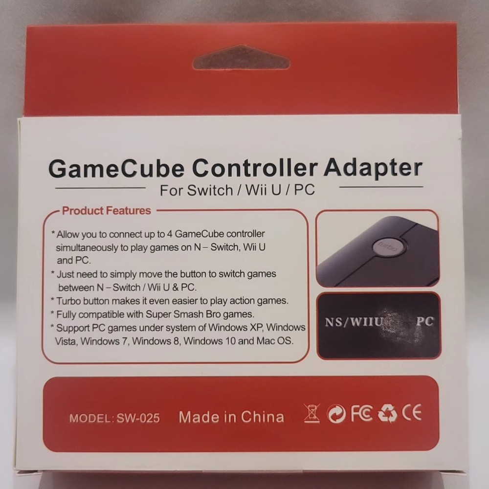 Gamecube Adapter for Wii U Switch - 2