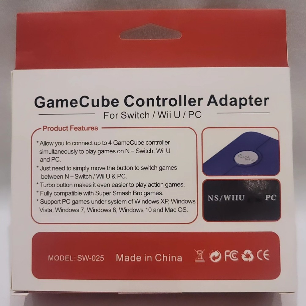 Gamecube Adapter for Wii U Switch - 2
