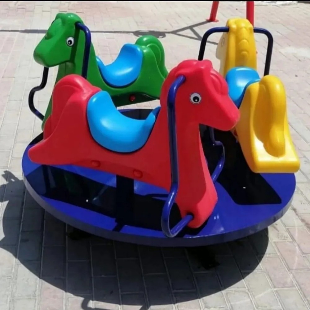 kids running horse - 1