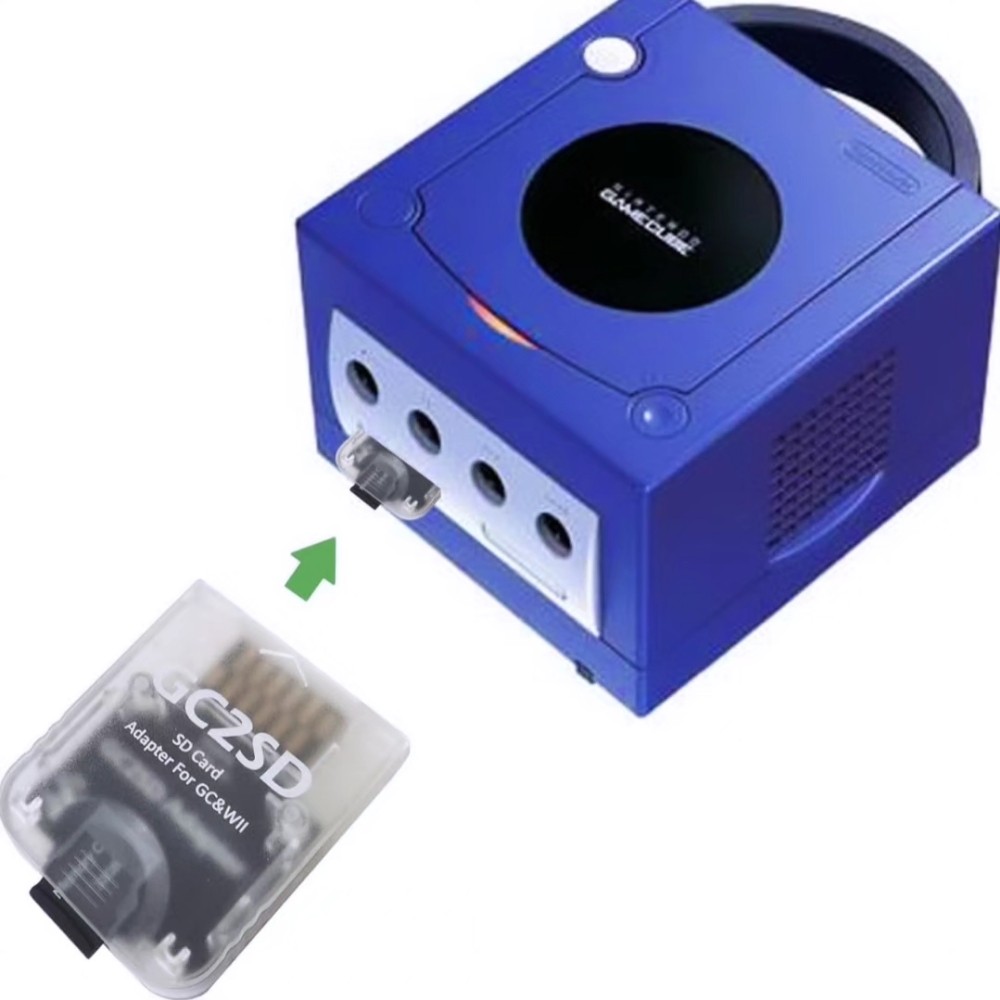GC2SD Storage Save Game Adapter - 2