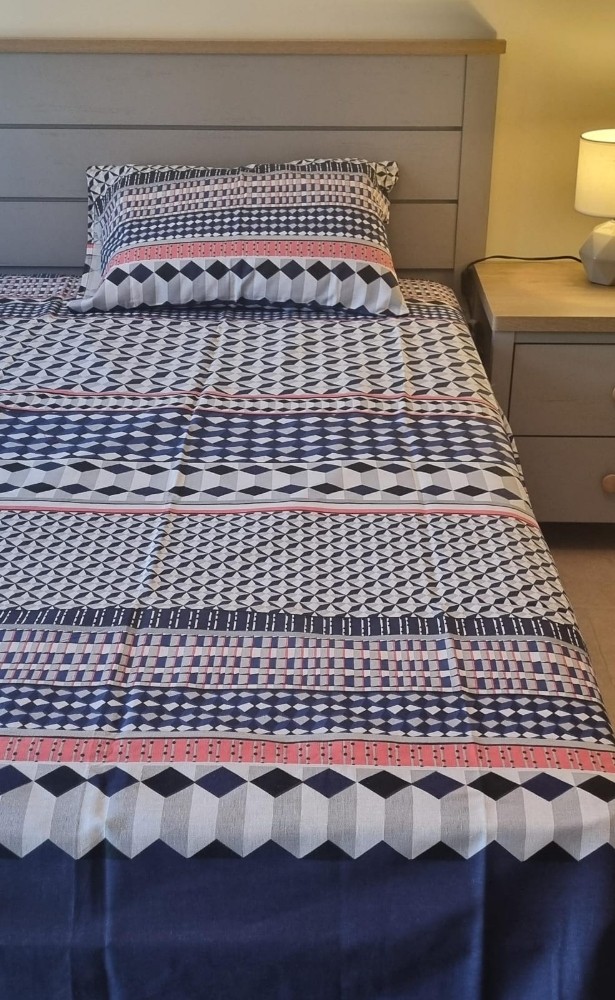 Single Bedsheet and Pillowcase - 1
