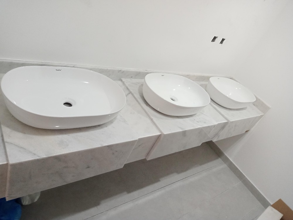 marble floor fiting - 11