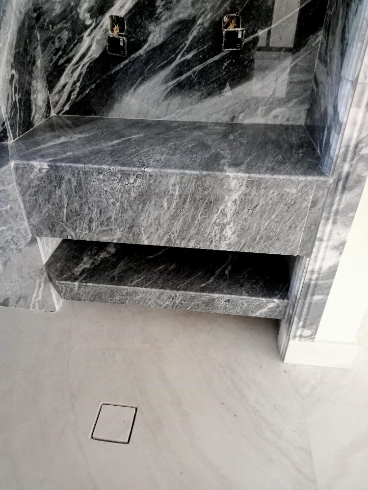 marble floor fiting - 8