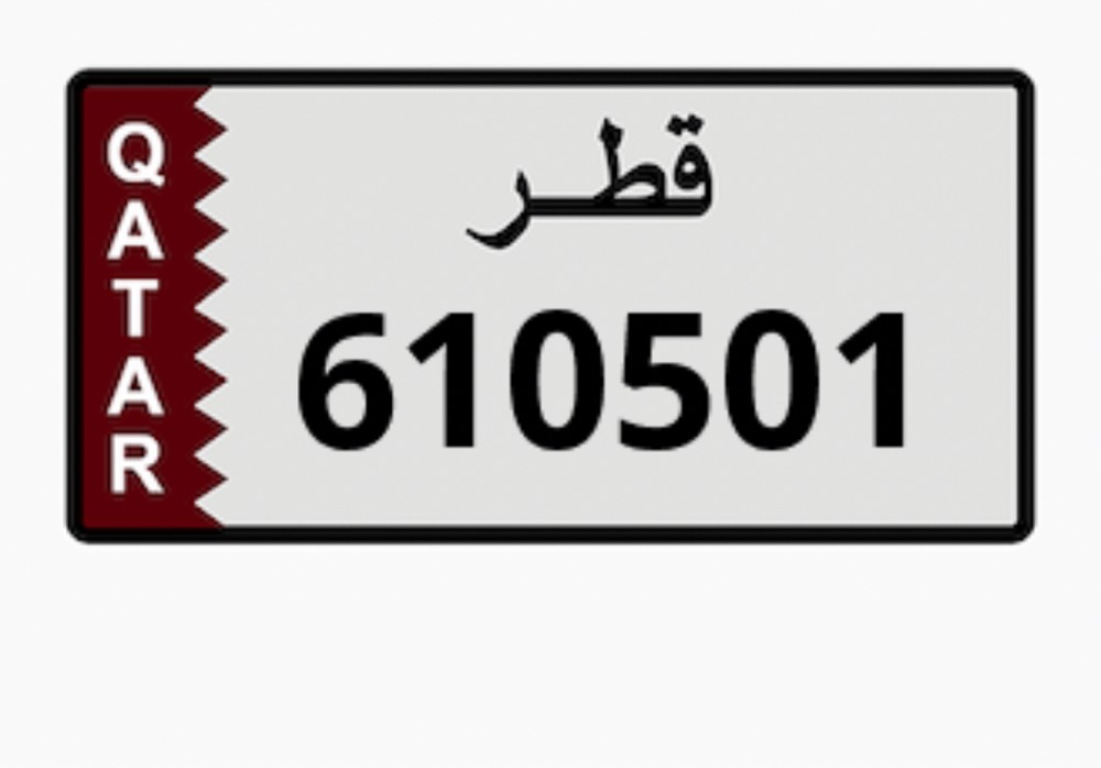 plate 610501 - 1