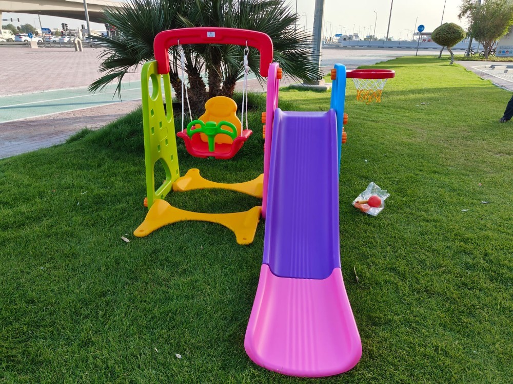kids play swing sliding - 12