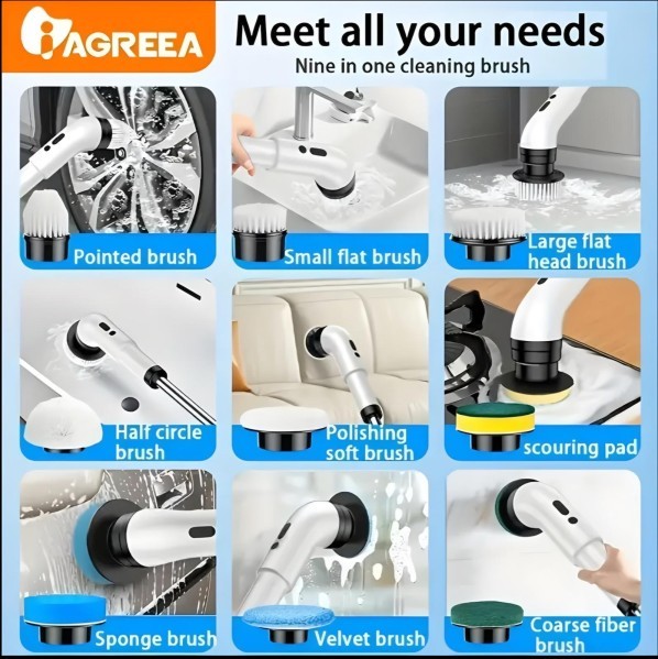 Electric Cleaning Brush - 2