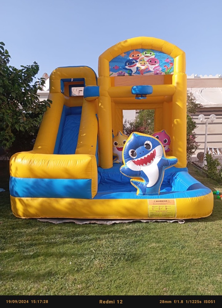 Slide, bounce and swimming pool - 9