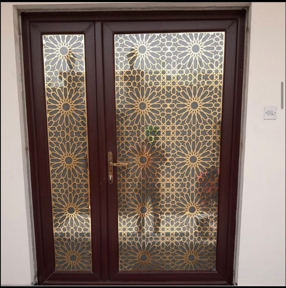 ALUMINUM. GLASS. &. UPVC. DOOR. W - 9