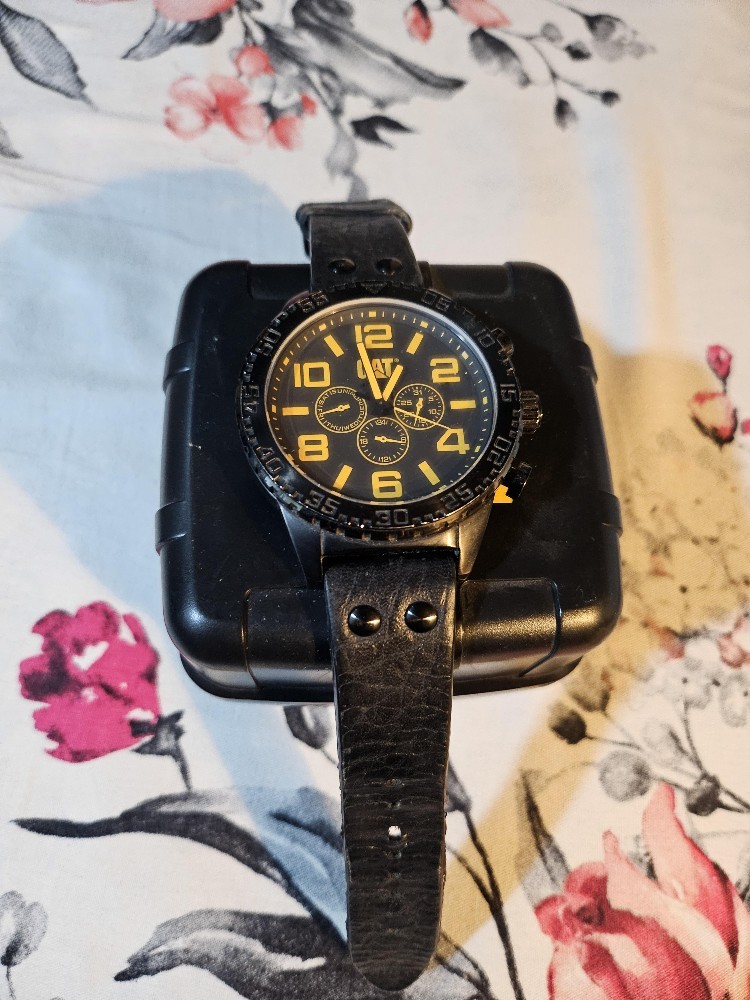 Cat Watch with Original leather - 2