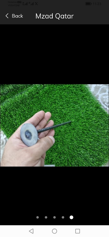 Nail for fixing grass - 1