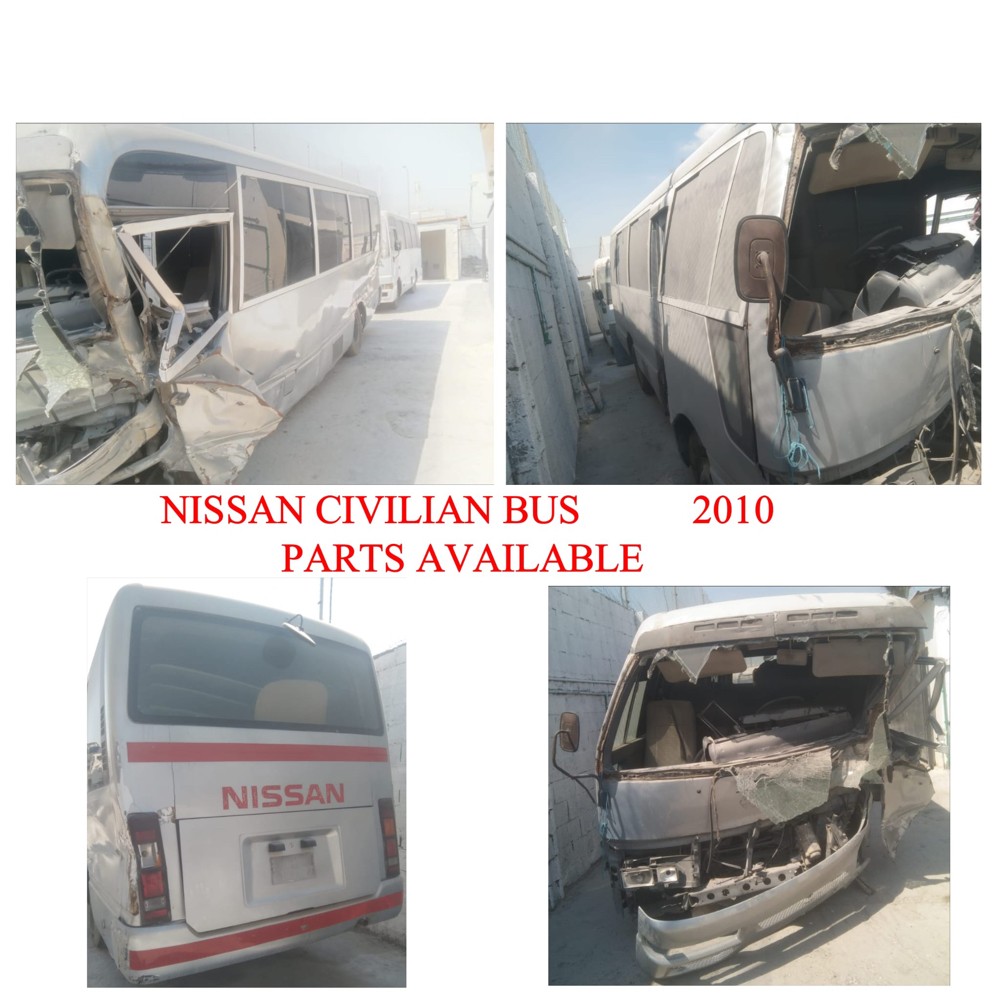 Nissan Civilian Bus Scrap - 1