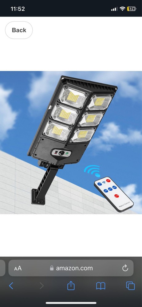 solar induction street lamp w789B - 3