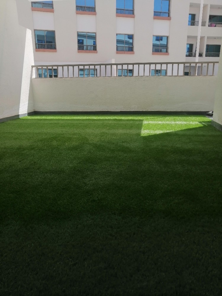 grass artificial wallpape,sofa, - 12