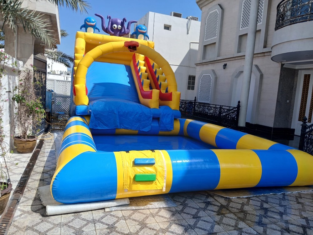 نطاطيات زحلاقيات بركة ملعب صابون - 3