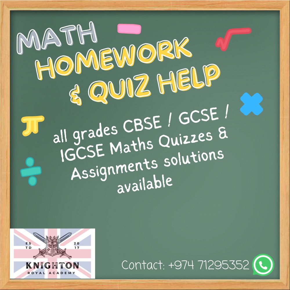 Maths Tutor IGCSE / Edexcel / AS - 1