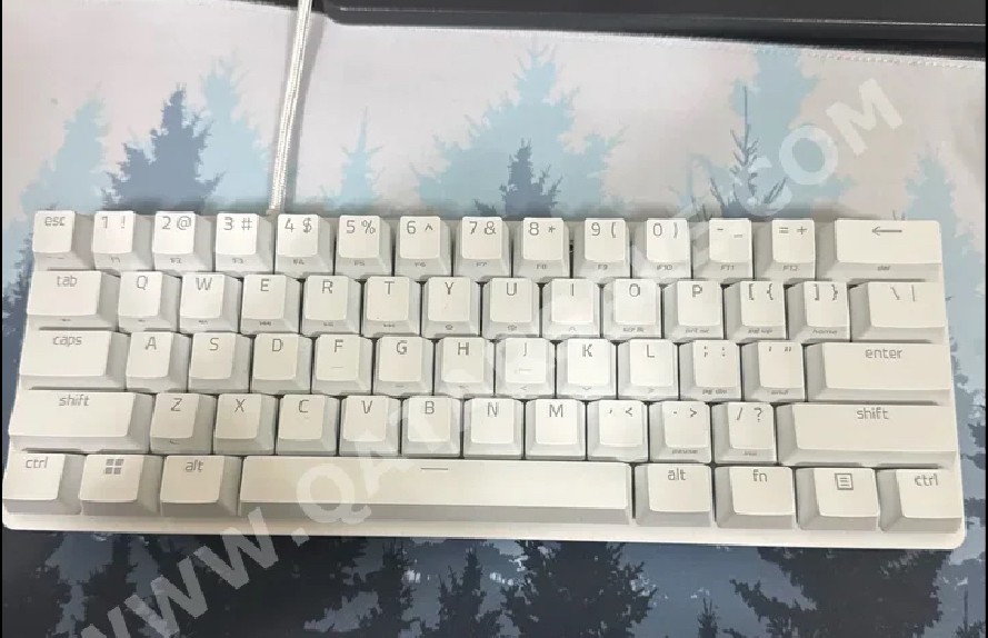 razer huntsman mini white - 3