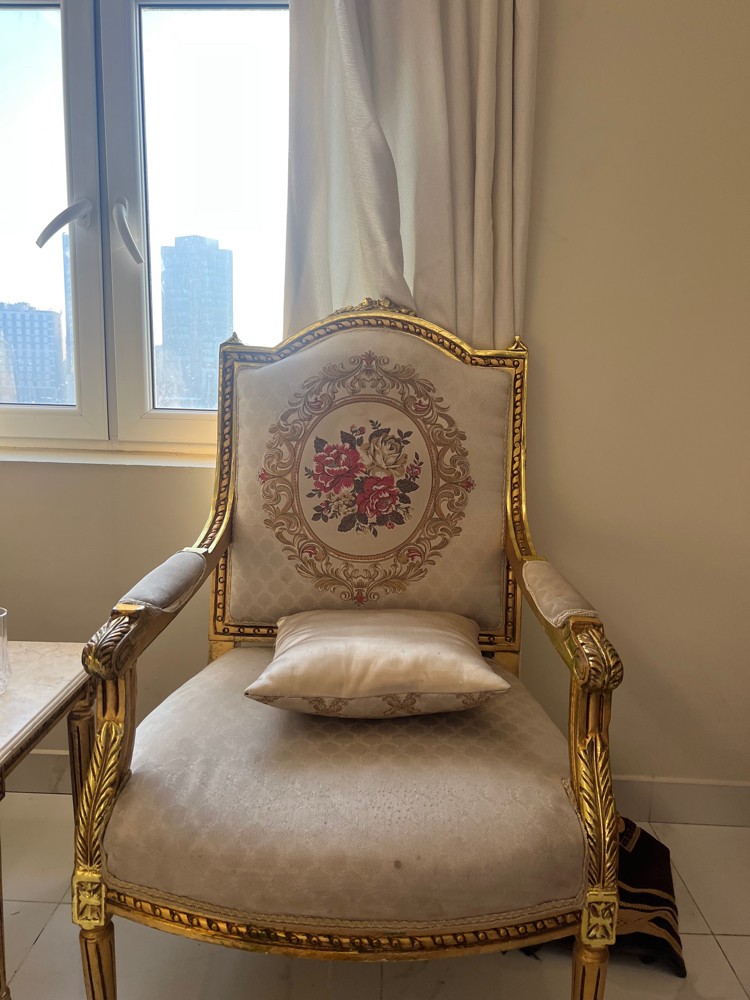 demyaty sitting chairs good cond - 2