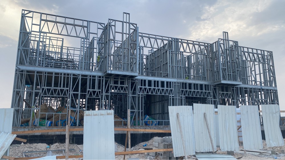 Contracting and construction of - 4
