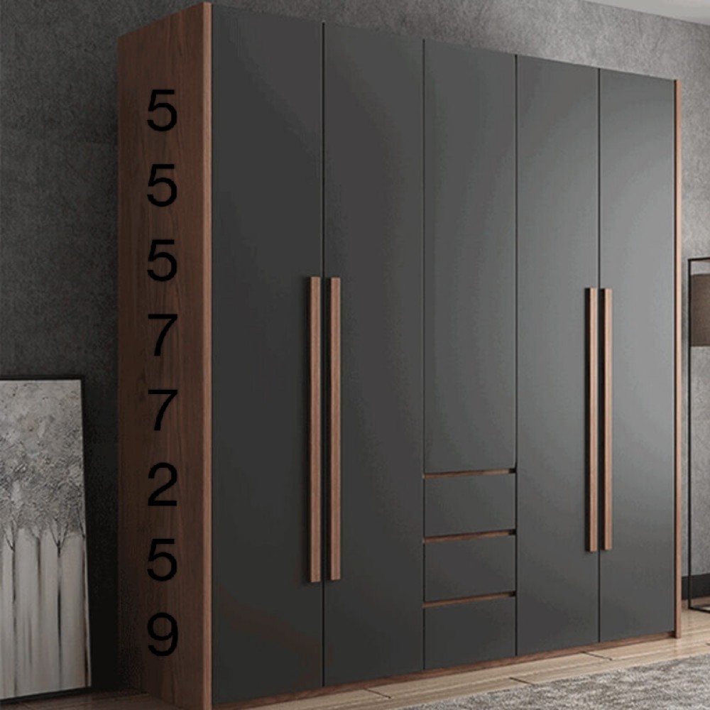 Warbrobe, Cupboard,Curtains - 4