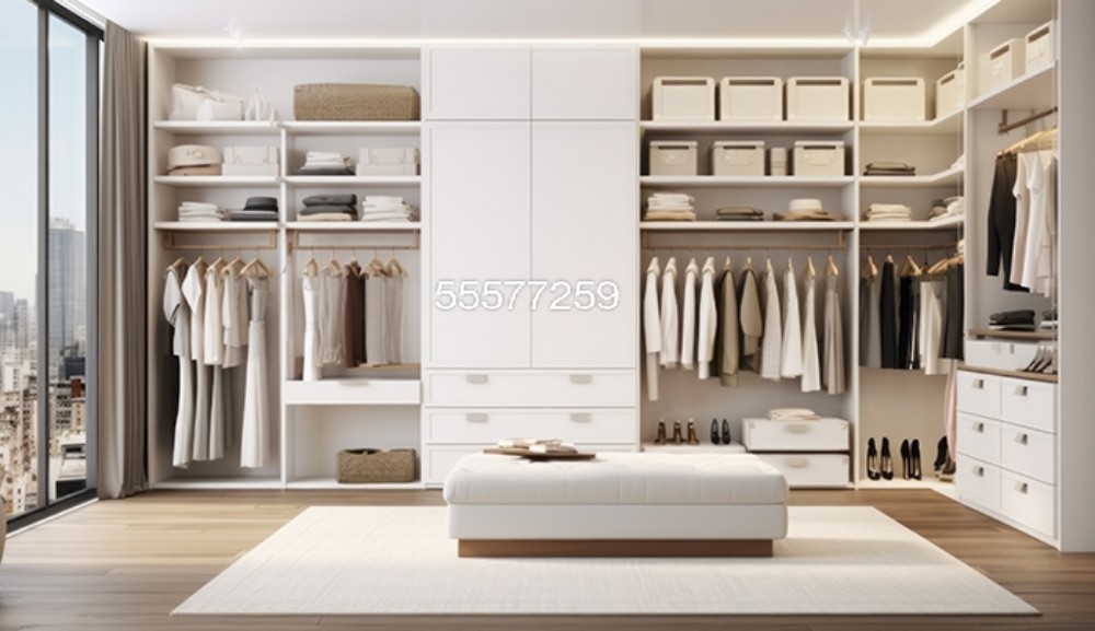 Warbrobe, Cupboard,Curtains - 1
