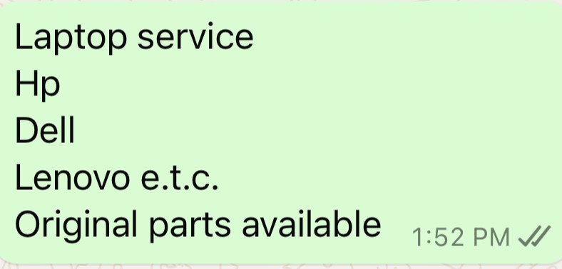 laptop service - 1