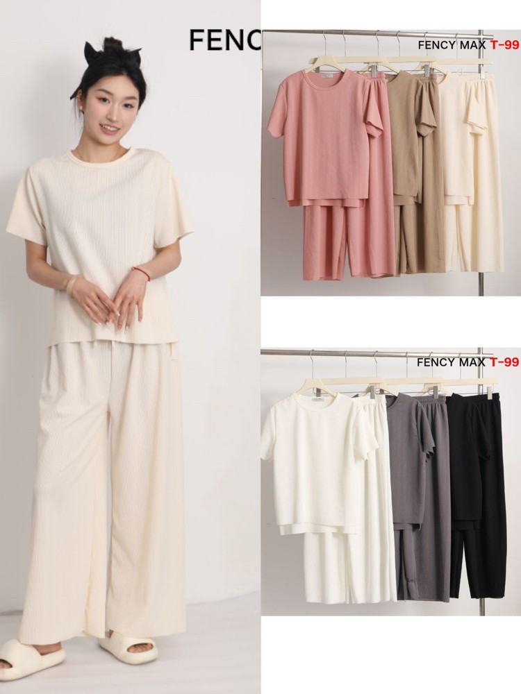 pajamaset (stretchable material) - 1