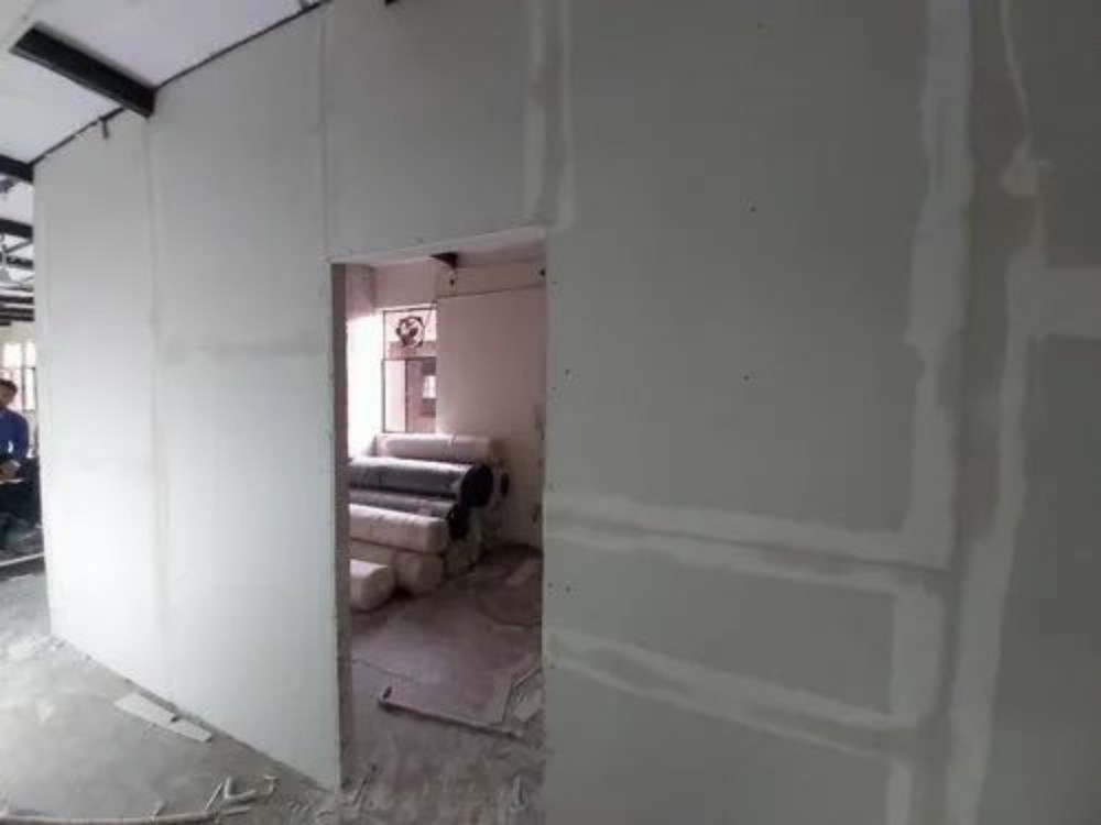 Gypsum board portion work - 2