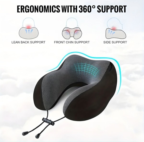 Hooded Travel Pillow - 2