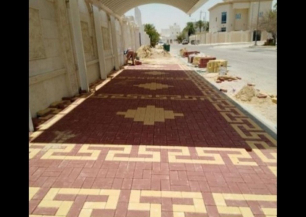 تركيب الانترلوك والكربستون - 3