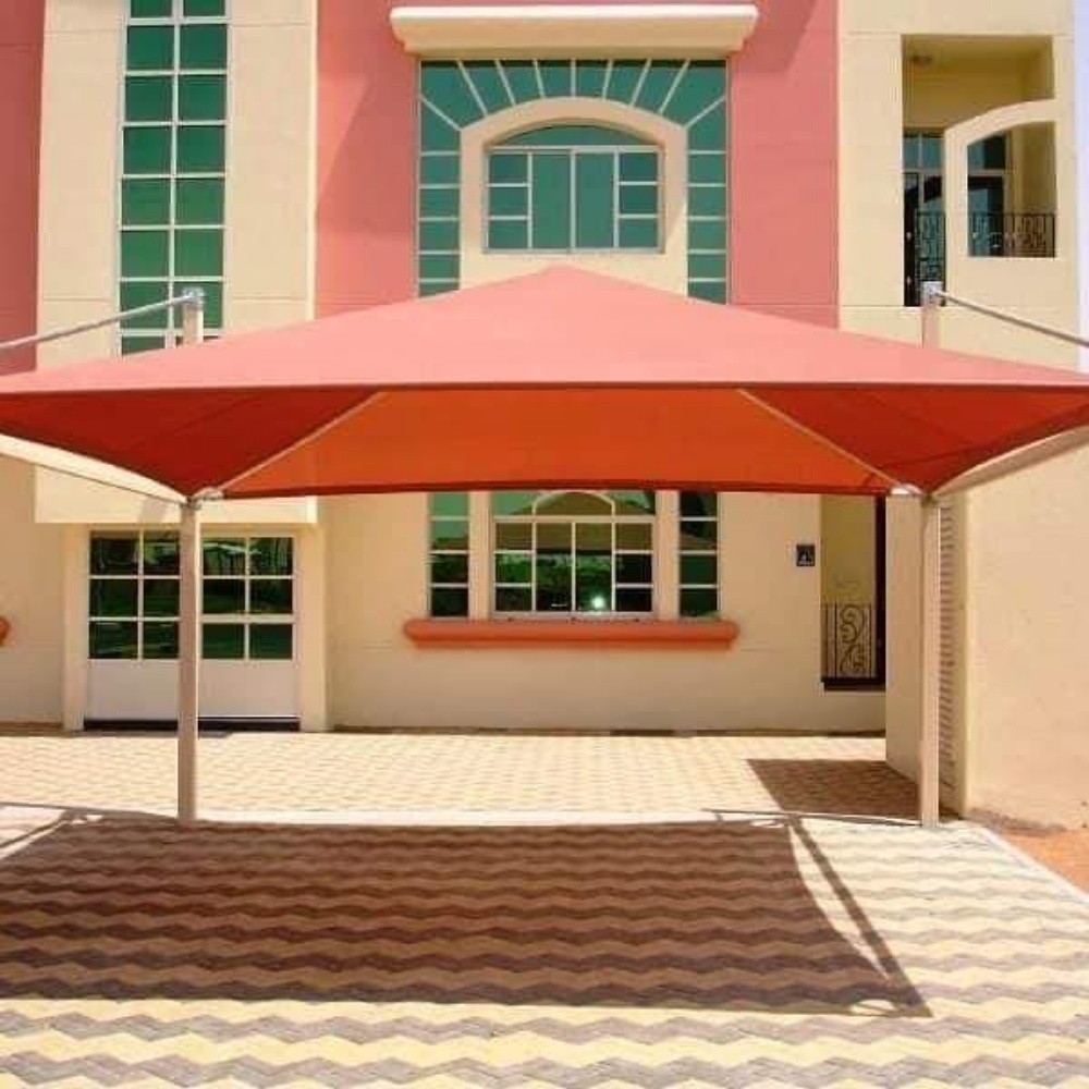 عمل المظلات والسواتر - 8