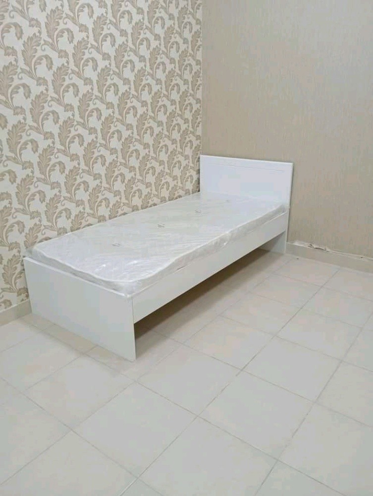 wooden single bed available - 4