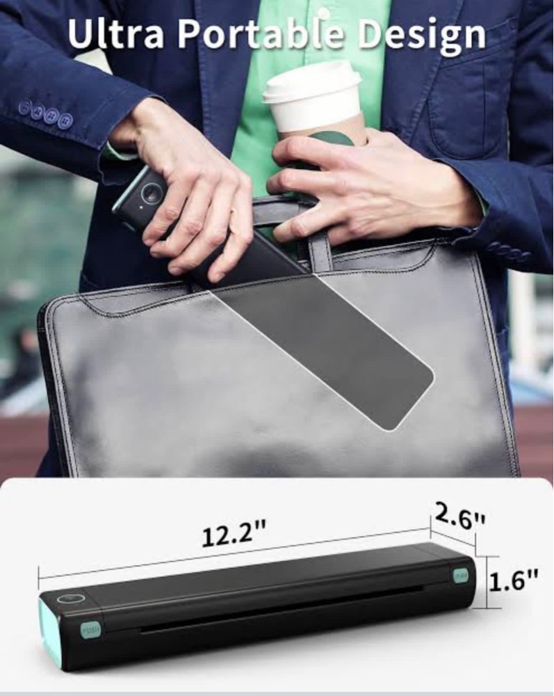 Portable A4 printer inkless - 3
